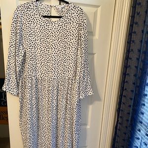 Polka Dot Maxi Dress
